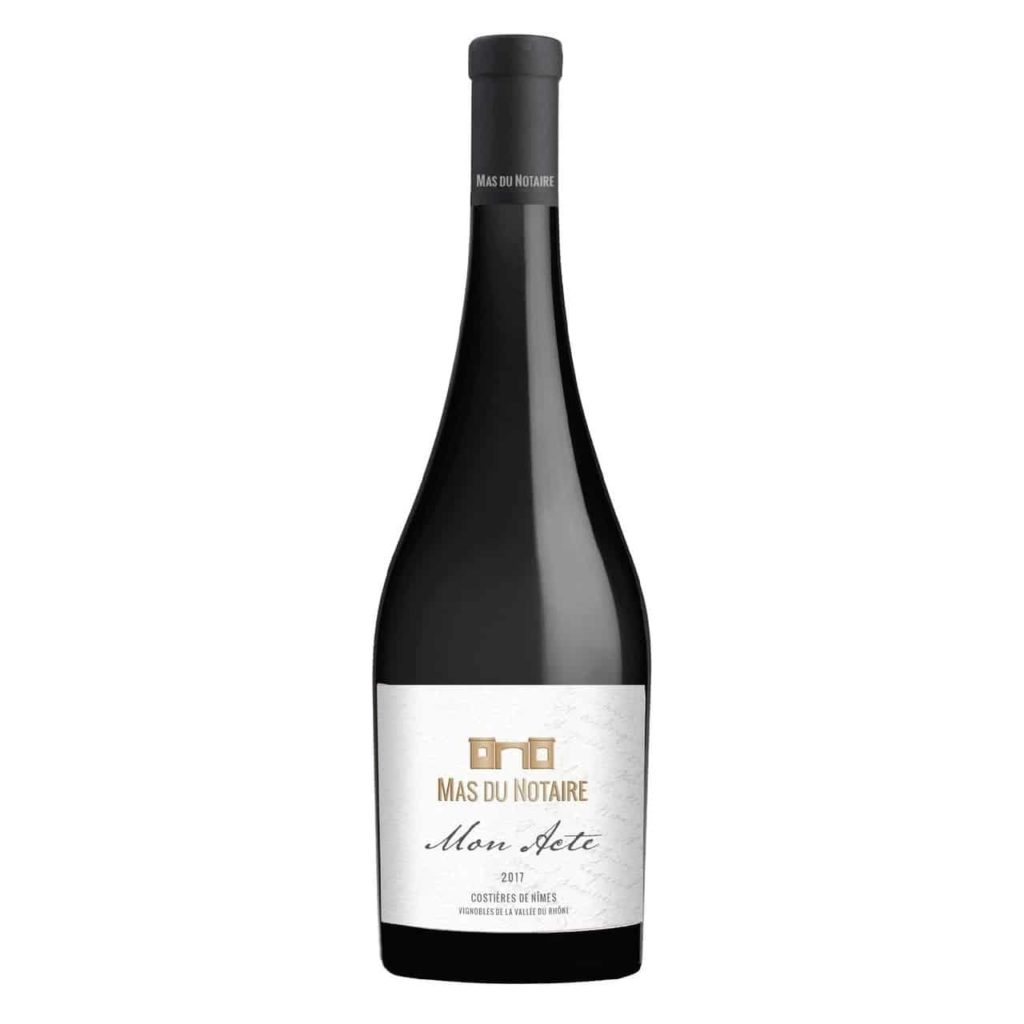 Mon Acte rouge Mas du Notaire - AOP Costières de Nîmes