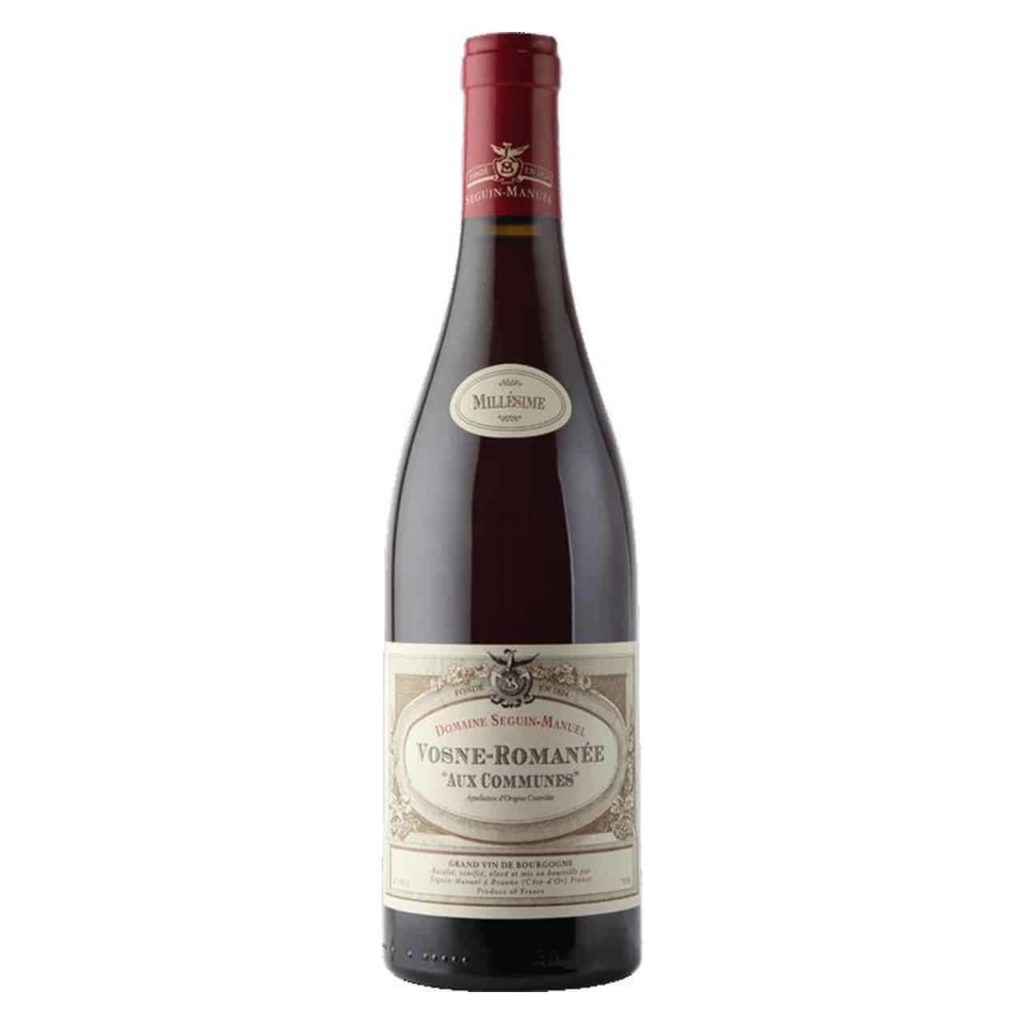 Aux Communes rouge Seguin Manuel - AOC Vosnes-Romanée